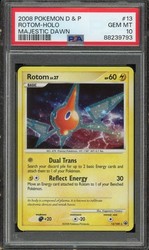 Rotom 13/100 Majestic Dawn Holo Rare