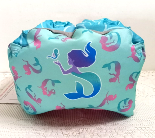 Toddler Swim Trainer Vest SWIMWAYS PUDDLE JUMPER Life Jacket 33-55lbs MERMAID - Photo 10/15