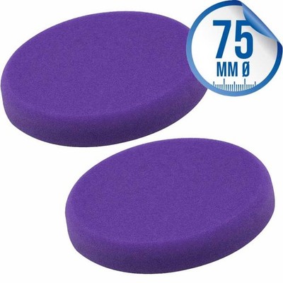 Liquid Elements Pad Man V2 Polierpad 75mm lila - für Sealing Politur 2 Stück