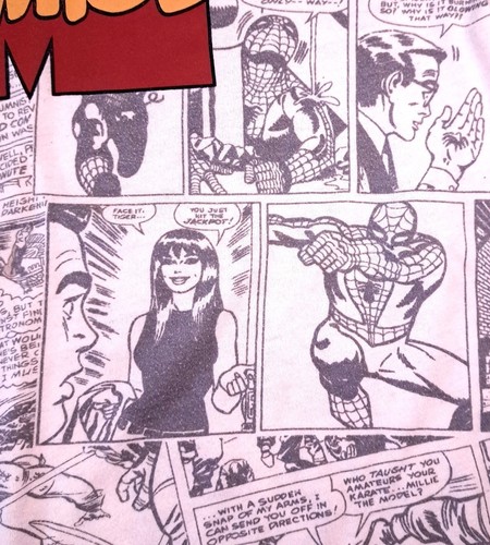 Marvel Comics All Over Print AOP T-shirt Youth Medium - Picture 6 of 7