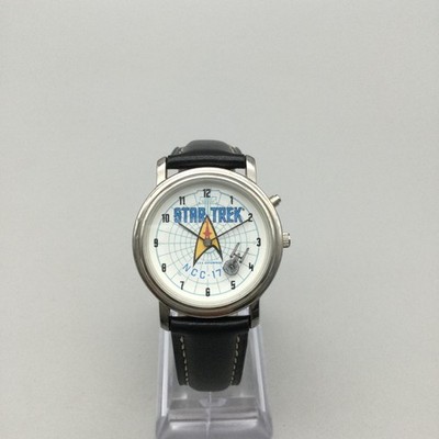 Vintage Star Trek Mens Watch 34mm Musical NCC-1701 Enterprise New