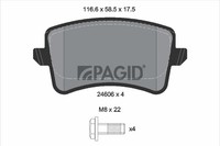Bremsbelagsatz BremsklöTze FüR Audi A4 Avant 8K5 B8 Q5 8RB 8R 8K2 8KH 8TA