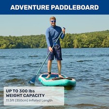 Aqua Prow Halcyon Adventure Inflatable Stand-Up Paddleboard 11'6" - MULTI-COLOR