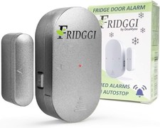 - Fridge Door Alarm with 60 Second Delay, 2, 3, and 4 Minute Reminders, Loud ...
