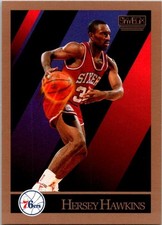 Hersey Hawkins - 1990-91 Skybox - # 216 - Sixers