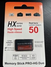 hx series high speed memory stick pro hg duo 16gb