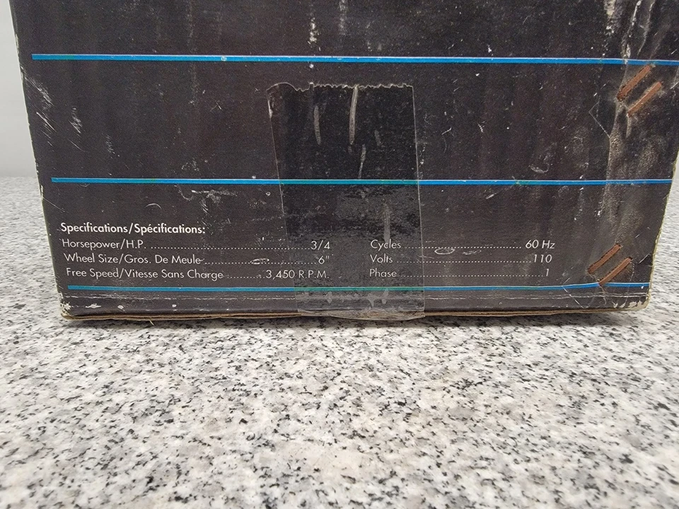 Buffalo Tools B6CBX 6 pulgadas Amoladora de banco de alta resistencia Foto 3 de 4