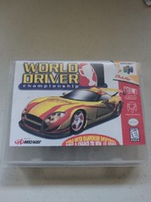 World Driver: Championship Nintendo 64 N64 Authentic Cartridge Tested