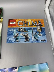 LEGO Legends of CHIMA INSTRUCTION MANUALS LOT 70006, 70007, 70109, 70232