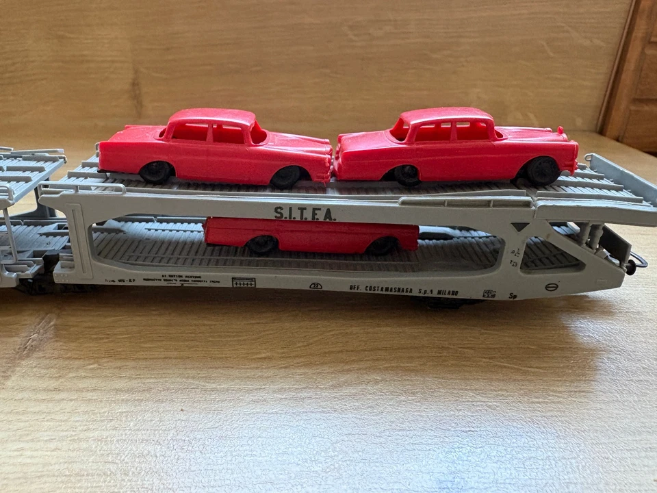 Lima HO wagon porte auto SITFA - Photo 3/4