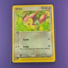 Pokémon Skitty 71/109 EX Ruby & Sapphire Reverse Holo Common Basic 50HP English on eBay