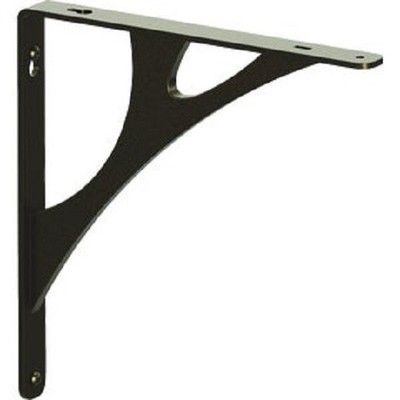 (4)-Knape & Vogt Manhattan 12 In. Bronze Decorative Bracket RP-201MN-12BRZ