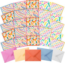 Greeting Cards - Blank with Envelopes, 30 Pack, Cute Cards