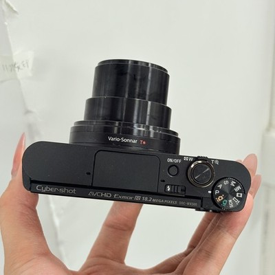 SONY Cyber-Shot DSC-WX500 18.2MP Digital Camera Black English - 90