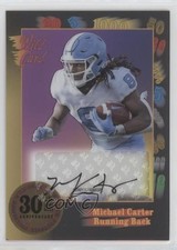 2021 Wild Card Nationals 30th Anniversary Black Gold Michael Carter Auto 0h1