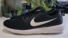 NIKE ROSHE GOLF SHOES. MENS SIZE 10 UK. BLACK/WHT *2022*