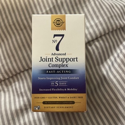 Solgar No. 7 Join Support Vegetable Capsule - 90 Count Exp 04/2027