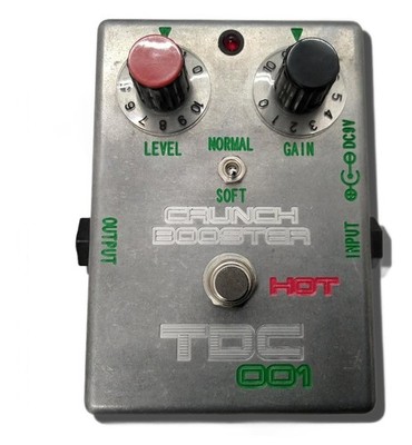 TDC TDC-001 HIGH GAIN Overdrive Effects Pedal Tested & Works 66973