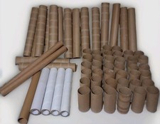 52 Toilet Paper Rolls&24 Paper Towel- 7 Tubes & Other Rolls-clean For Arts&craft