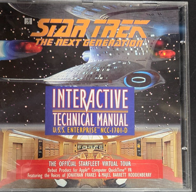 STAR TREK FAN COLLECTION 6 MOVIES AND THE INTERACTIVE TECH MANUAL GAME