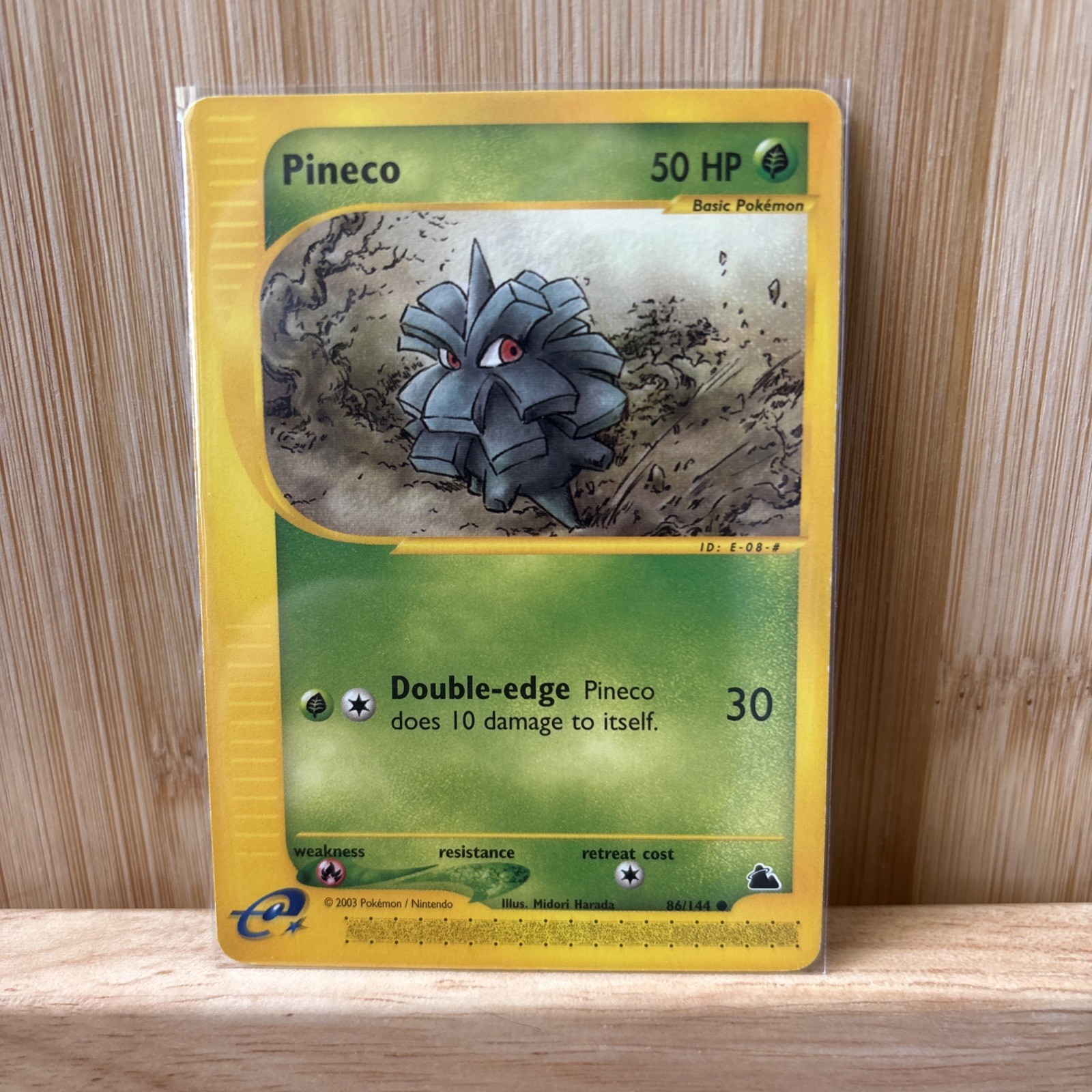 Pokemon Card - Pineco Skyridge 86/144 Common