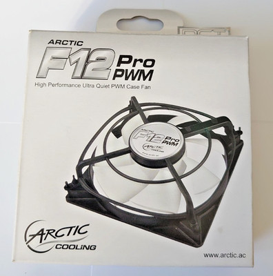 1 x Arctic F12 PWM PRO Case Fan Gehäuselüfter 120mm 12cm