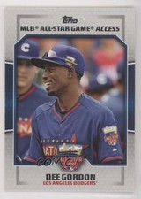 2014 Topps Update All-Star Access Dee Gordon #ASA-DG 5ta