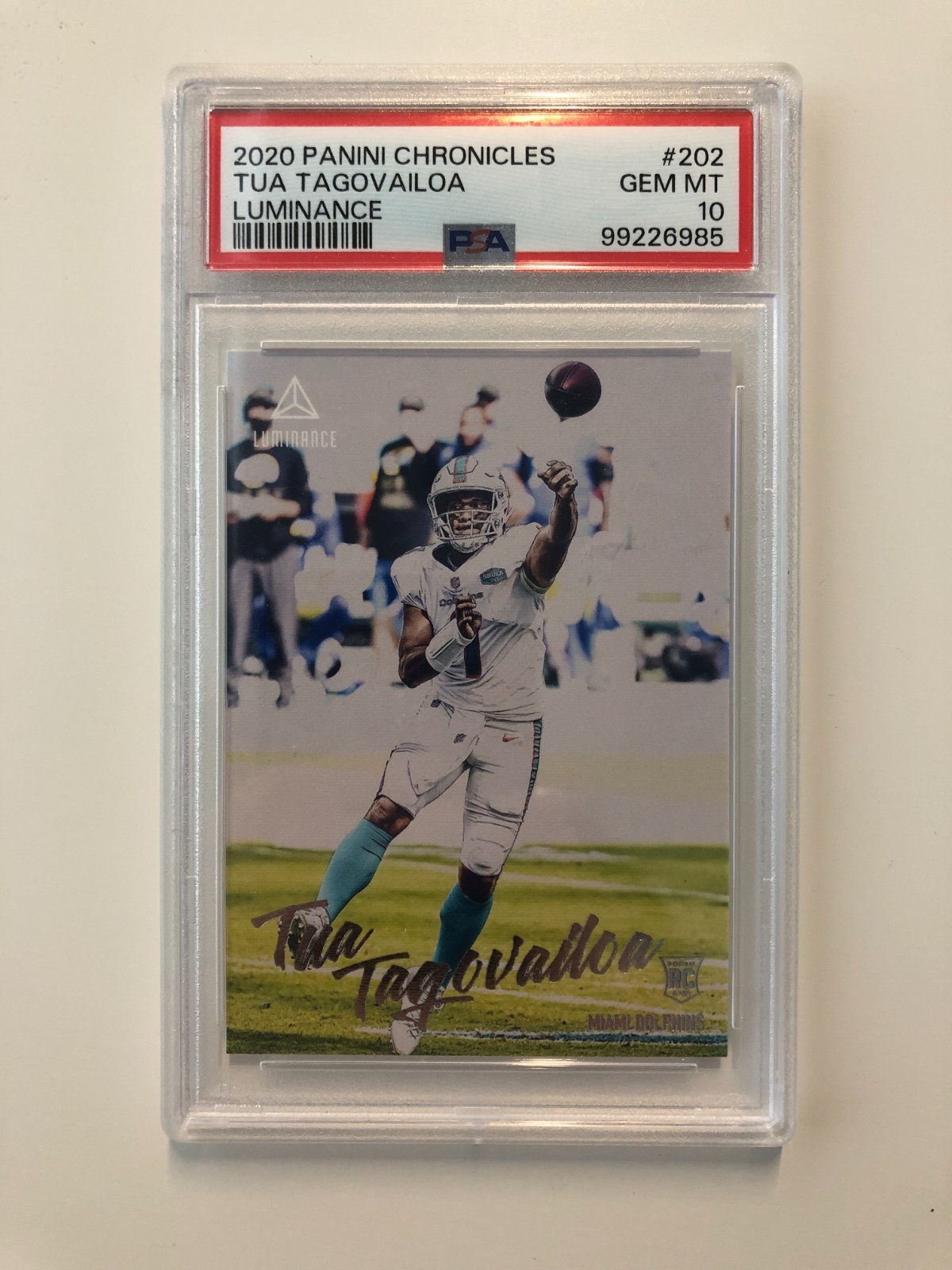 Tua Tagovailoa Panini Chronicles Legacy #202 Base