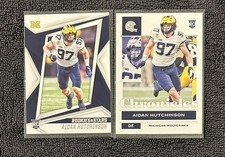 2022 Panini Aidan Hutchinson NFL Rookie Card Lot RC Detroit Lions SUPERSTAR