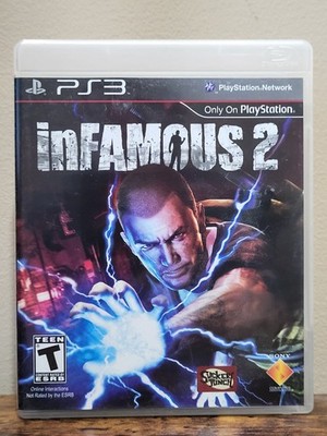 Infamous 2 Sony PS3 2011Playstation 3 Manual Included