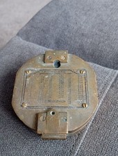 Heavy Brass Stanley London Compass  Spears Or Repairs See Pictures