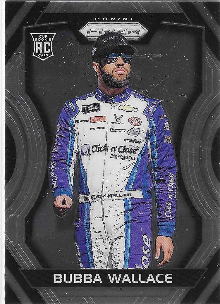 2018 Panini Prizm NASCAR Bubba Wallace RC