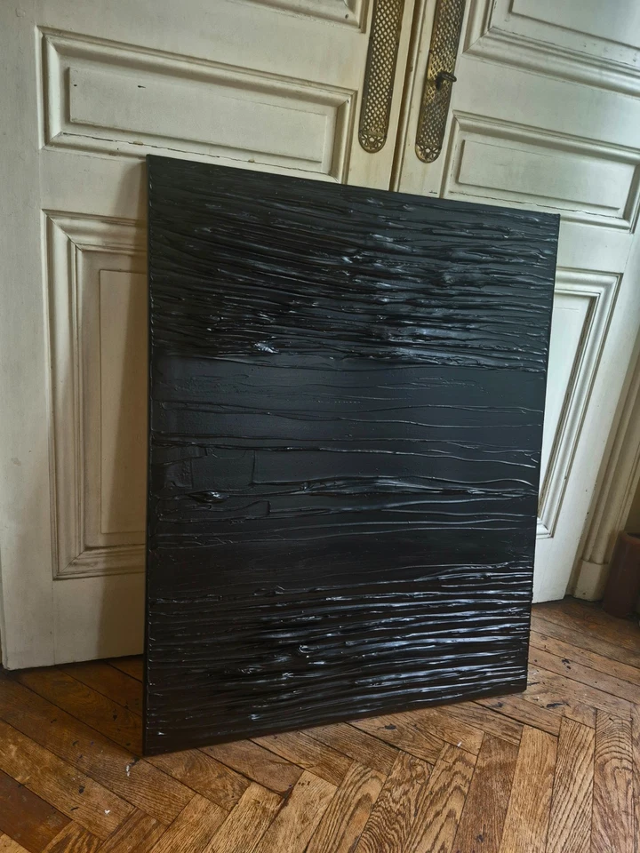 Bruno Cantais - HOMMAGE À SOULAGES - 89X116 - Photo 4/4