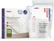 50 Pcs Breastmilk Storage Bags, 8 OZ Breast Milk Storing Bags, Bpa-Free, Milk St