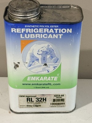 1 Quart Refrigeration Lubricant Emkarate RL 32H  4314-44