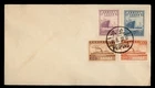 DR WHO 1937 CHINA FDC SHIP COMBO PEIPING M74604