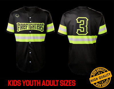 HOT NEW The Firefighters BASEBALL JERSEY All sizes JJ6255 | eBay