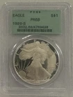1986-S American Eagle Dollar PR68 PCGS Undeliverable Original Tone! Rare Coin!