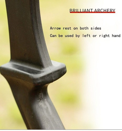 20/30/40lbs Taken Down Recurve Bow Archery Right Left Hand 2 Arrow Rest Bow - Picture 19 of 52
