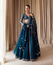 Launching Designer Malay Silk Lehenga Choli With Dupatta For Wedding  Reception