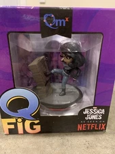 QmX Q Fig Jessica Jones Netflix Marvel Comics 2017 Quantum Mechanix Figure NIB