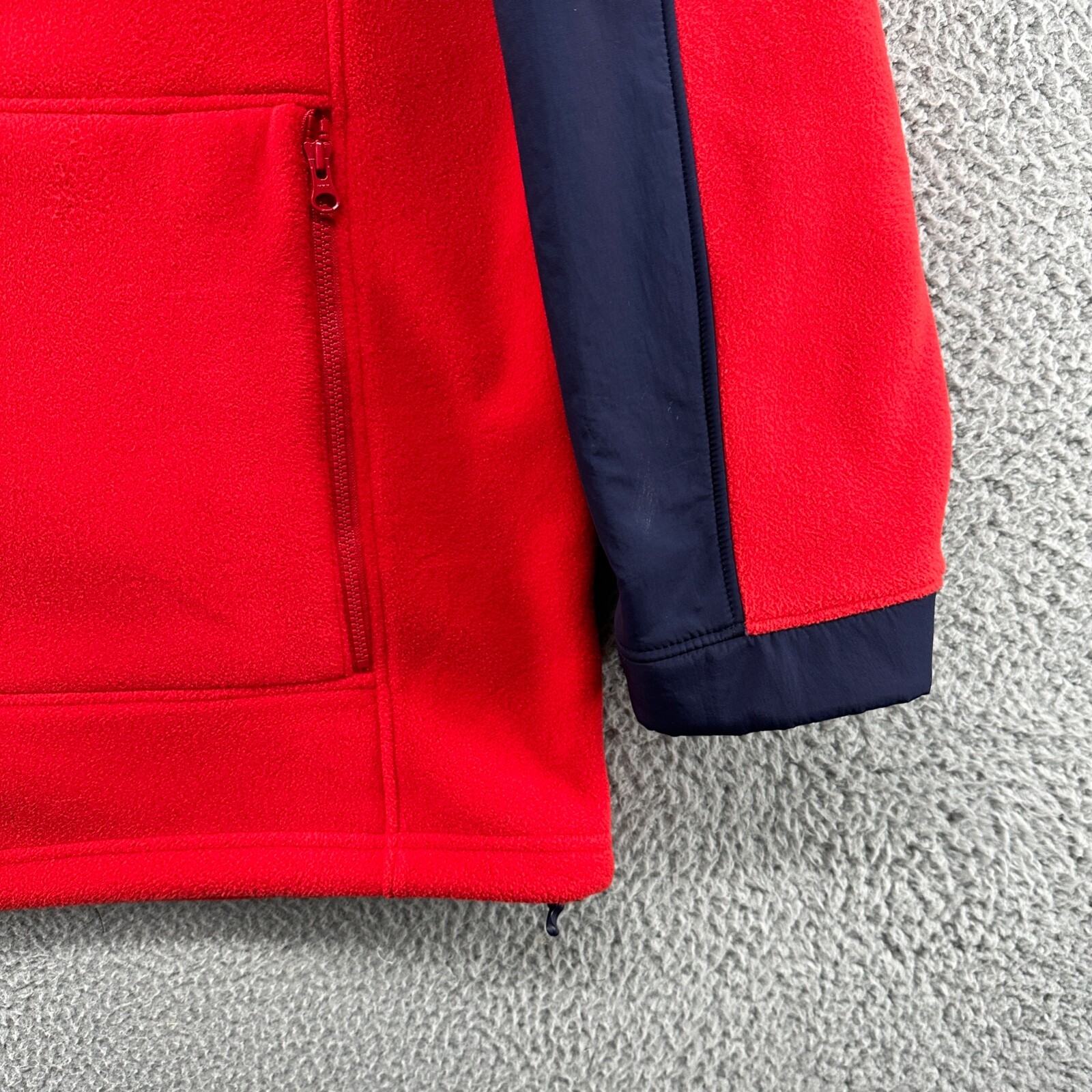 Maglione Ralph Lauren uomo XXL 2XL manica lunga full zip pile giacca logo pony