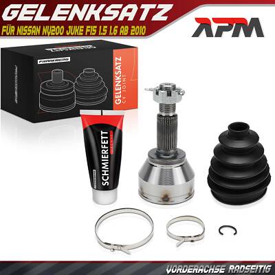 Gelenksatz Antriebswelle Vorne radseitig für Nissan NV200 Juke F15 Bj. ab 2010