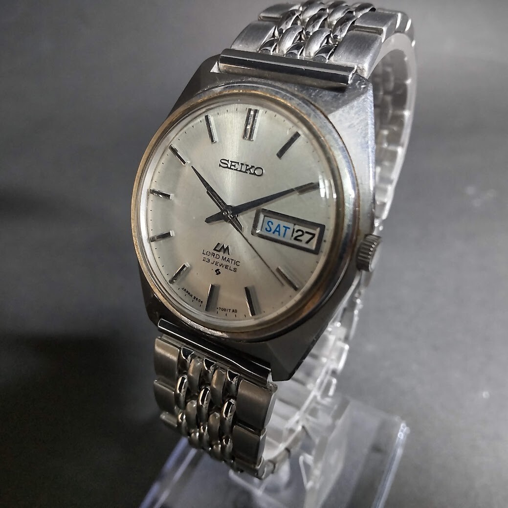 [SEIKO - LORDMATIC 自動巻AUTOMATIC 23 Jewel SEIKO LORD MATIC LM 23 JEWELS AUTOMATIC FACETED CRYSTAL REF