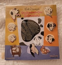Disney Catalog 101 Dalmatians Pin Set LE 1500 Complete heads Pins NIP