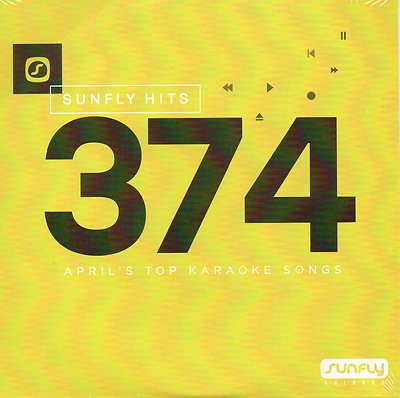 Sunfly Karaoke Hits - SF374 (April 2017) - Ed Sheeran - CDG Disc