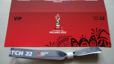 VIP TICKET & Band FIFA U20 World Cup Poland 2019 Saudi Arabia v Mali # Match 22