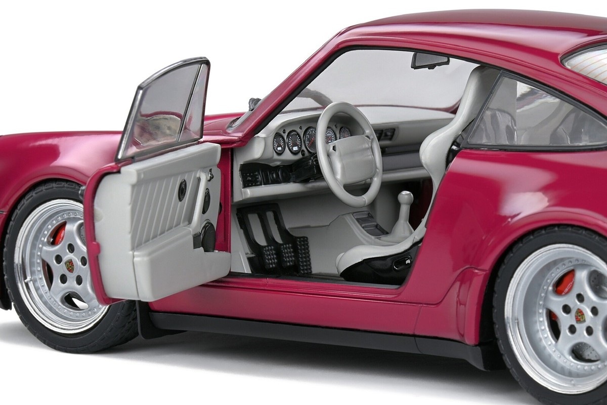 Porsche 911 (964) Turbo Violet Metallic 1990 1/18 SOLIDO S1803412