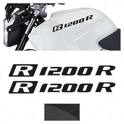 BLACK DOVES GRAPHICS n.2 Adesivi Antracite compatibili con serbatoio BMW R 1200 R