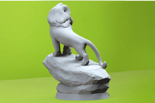 The Lion King 3D Printing Unpainted Figure Model GK Blank Kit New Toy In Stock - Picture 5 of 7
